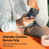 TORRAS Metall Ringholder & Støtte - MagSafe Kompatibel - Blå