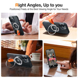 TORRAS Metall Ringholder & Støtte - MagSafe Kompatibel - Sølv / Oransje