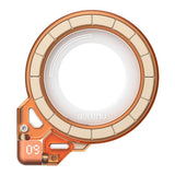 AULUMU Magnetisk 360° Roterende Mobilholder med Z-Akse - MagSafe Kompatibel - Oransje