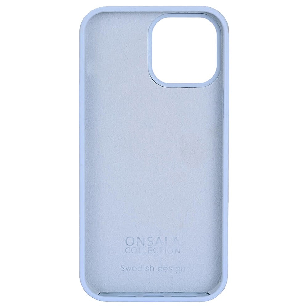 iPhone 13 Pro Max GEAR Onsala Collection Liquid Silicone Bakdeksel - Light Blue