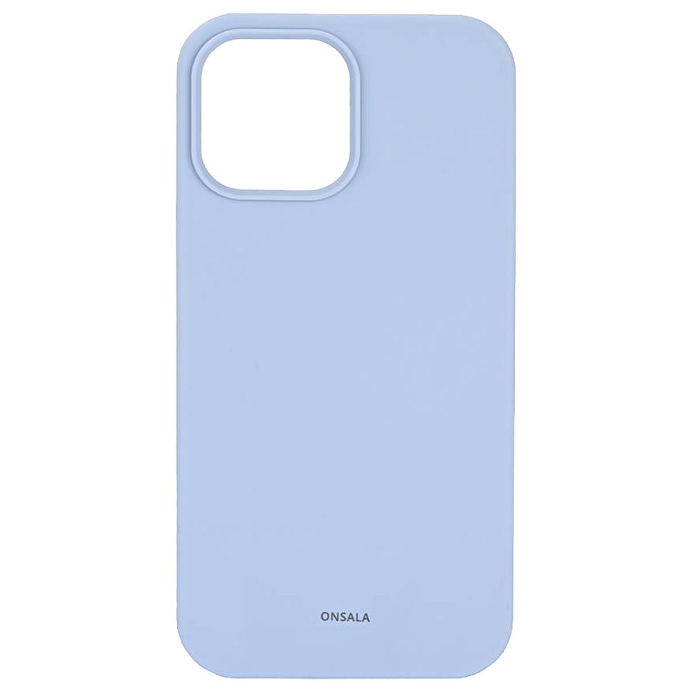 iPhone 13 Pro Max GEAR Onsala Collection Liquid Silicone Bakdeksel - Light Blue