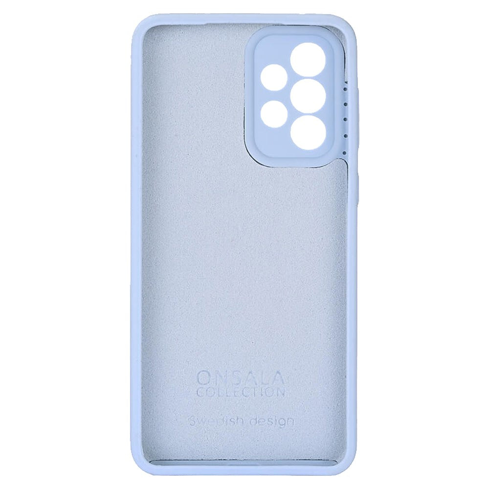 Samsung Galaxy A33 (5G) GEAR Onsala Collection Liquid Silicone Bakdeksel - Light Blue