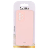 Samsung Galaxy A53 (5G) GEAR Onsala Collection Liquid Silicone Bakdeksel - Chalk Pink