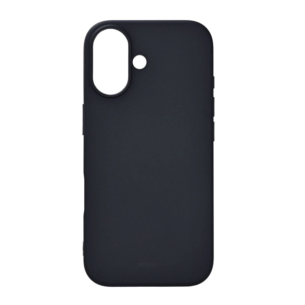 iPhone 17 Onsala Silikon Deksel - Black