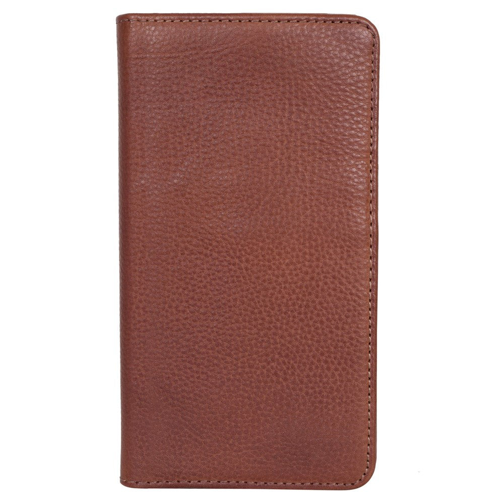 Buffalo Wallet Ekte Skinn Universal Etui med Lommebok (Maks. Mobilitet: 150 x 65 mm) - Brun