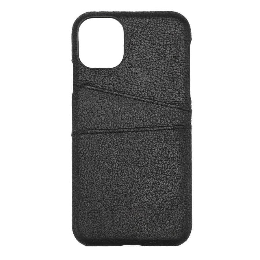 iPhone 11 GEAR Onsala Collection Mobil Deksel m. Kortholder / Skinn - Svart