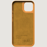 Nudient Thin Case V3 iPhone 13 Deksel - Saffron Yellow