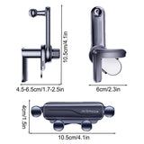 Fjærbelastet Mobilholder for Display - Tesla Model 3 / Model Y (2020-22) - Svart