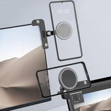 Mobilholder til Skjerm til Tesla Model 3 / Y (2020-22) med Magnet - MagSafe Kompatibel - Svart