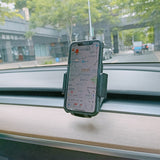 Mobiltelefonholder til Tesla Model 3 / Model Y (2020-22) - Ventilasjonssystem - Svart