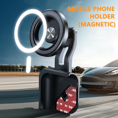 Tesla Model 3 / Model Y Magnetisk Mobilholder for Tesla berøringsskjermer - Svart