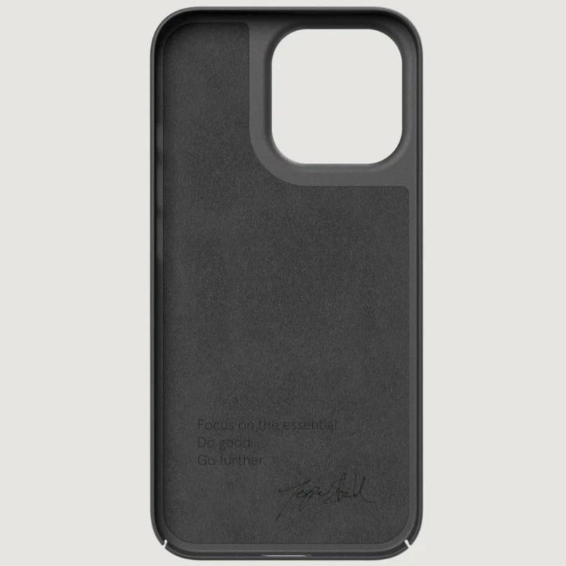 Nudient Thin Case V3 iPhone 13 Pro Deksel - Stone Grey