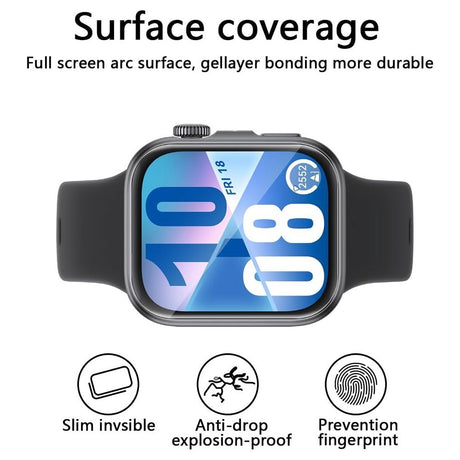 Huawei Watch Fit 4 Beskyttelsesfilm - 3 stk - Gjennomsiktig