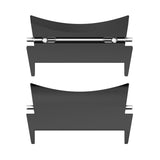 Samsung Galaxy Watch 6 (44 / 40mm) / 5 (44 / 40mm) / 5 Pro (45mm) Klokkereimadapter - Svart