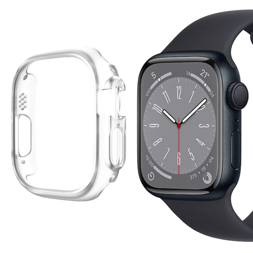 Apple Watch 9/8/7 (45 mm) Etui i Hardplast - Gjennomsiktig