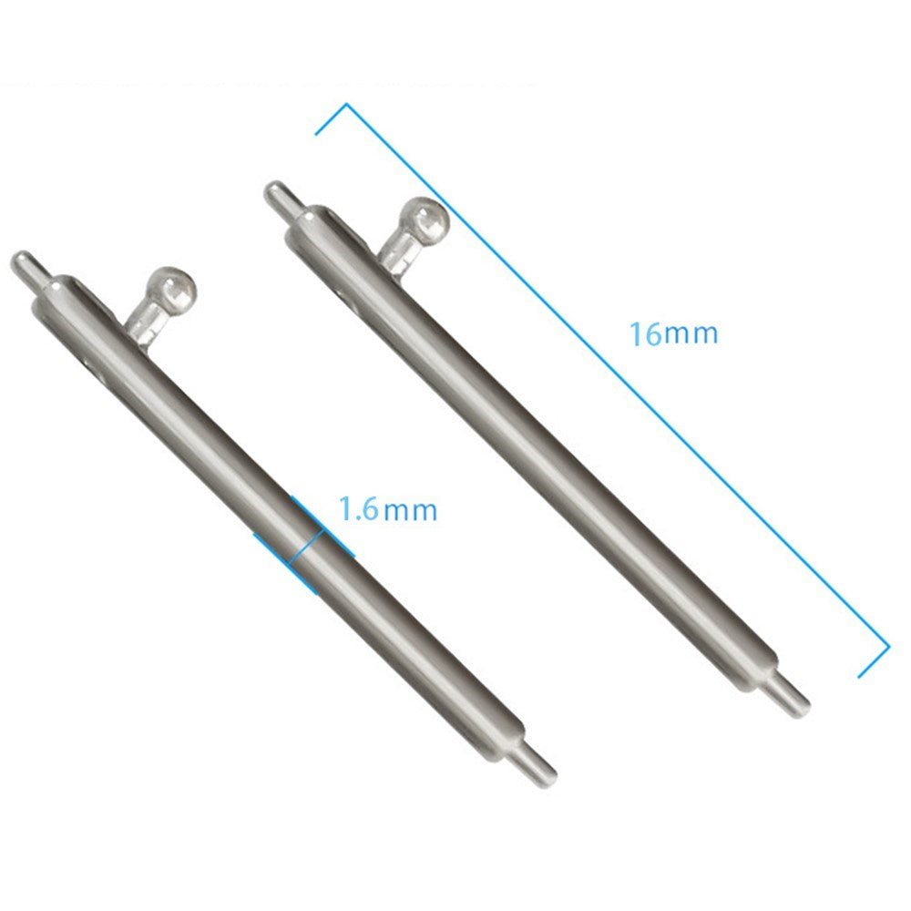 16mm Quick Release Metallpinner for Smartklokke - 2 stk.