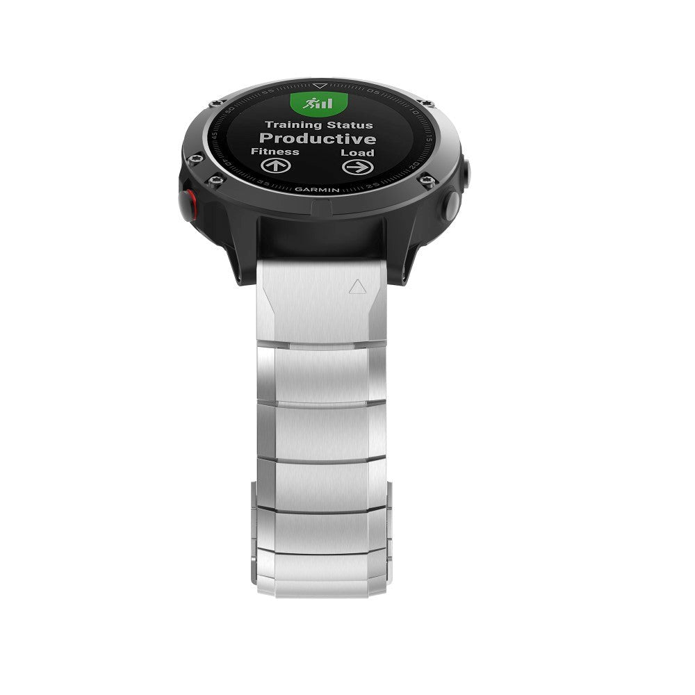 Universal Garmin 22mm QuickFit Stainless Steel - Sølv