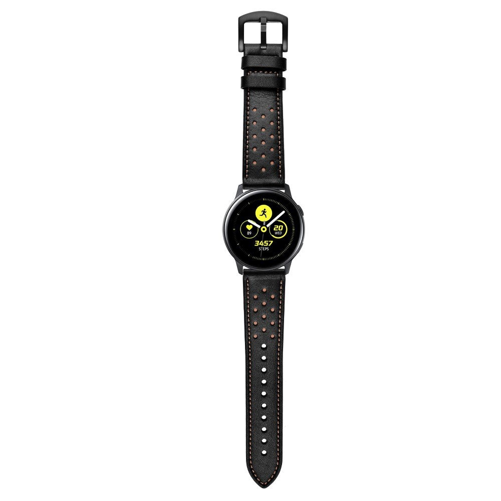 Universal Smartwatch Skinnrem (20 mm) - Svart / Brun