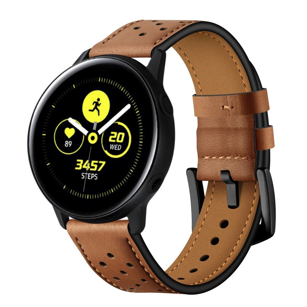 Universal Smartwatch Skinnrem (20 mm) - Brun