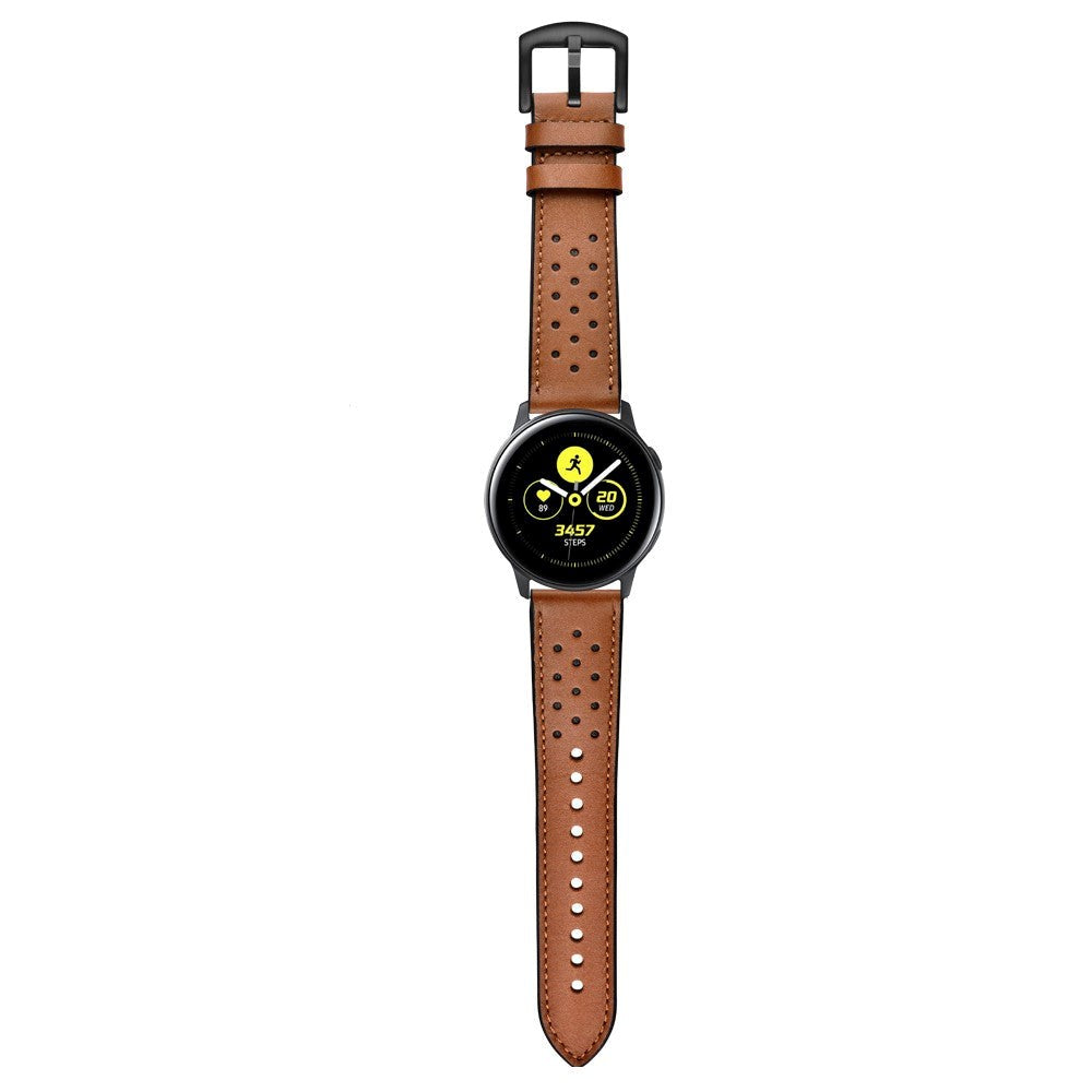 Universal Smartwatch Skinnrem (20 mm) - Brun