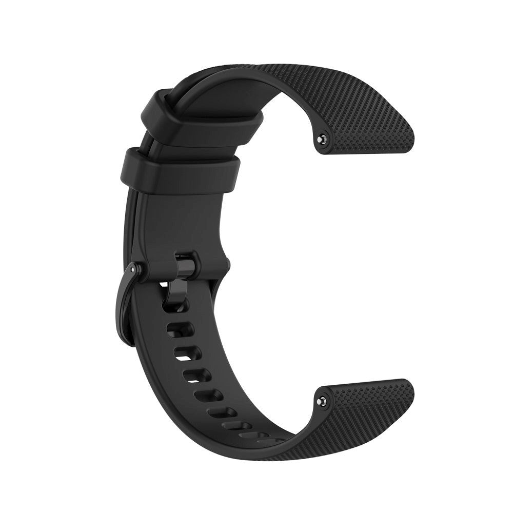 Smartwatch Silikon Reim (18mm) Rutete - Svart