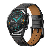 Universal Smartwatch Skinnrem (22mm) - Svart / Brun