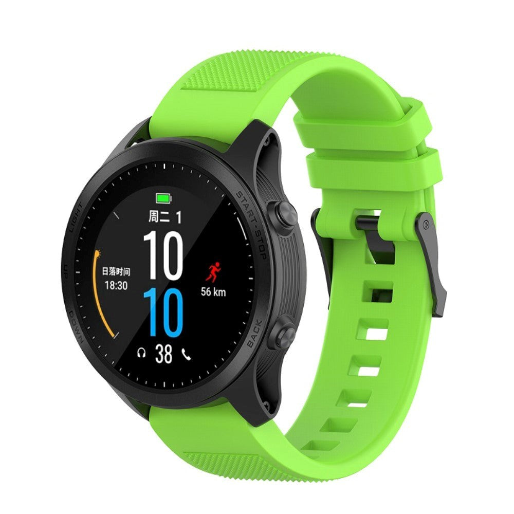 Universal Garmin Riflet Silikon 22mm QuickFit Reim - Grønn