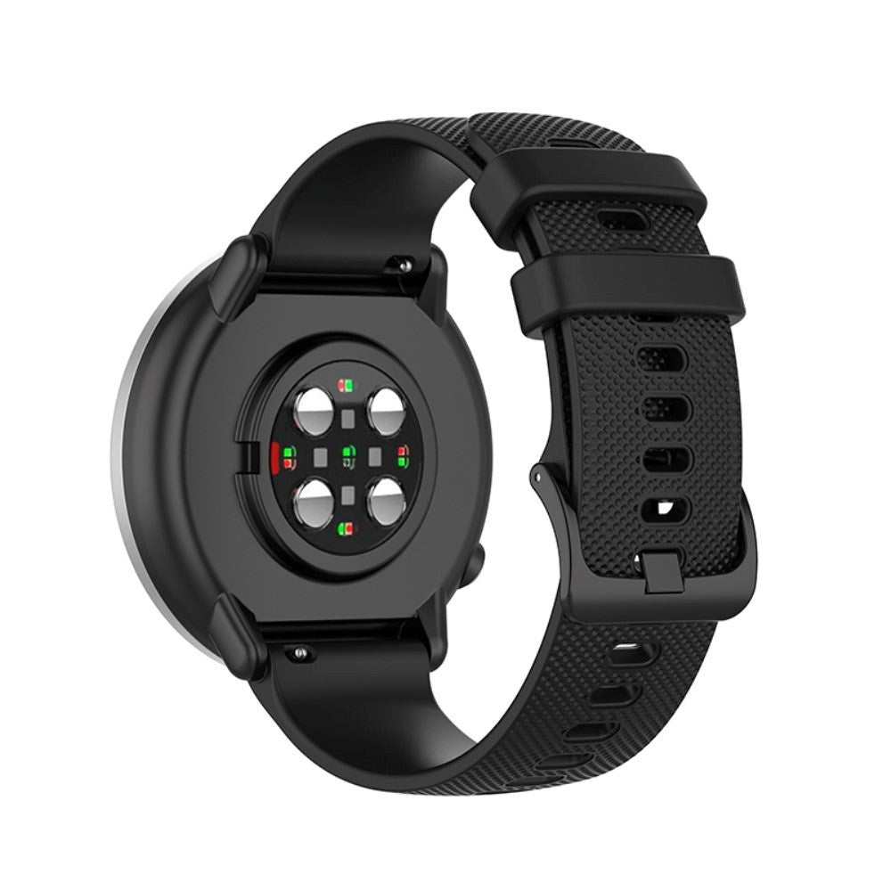 Smartwatch Silikon Reim (20mm) Prikkete - Svart