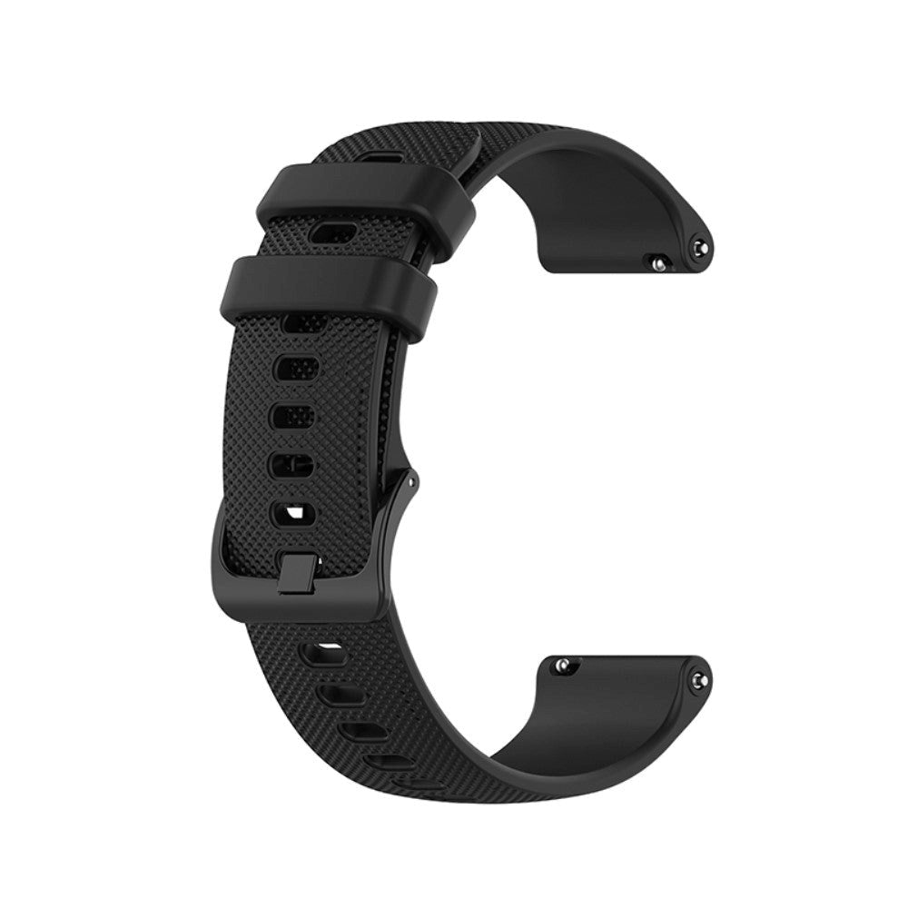 Smartwatch Silikon Reim (20mm) Prikkete - Svart