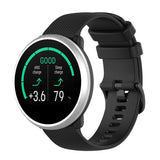 Smartwatch Silikon Reim (20mm) Prikkete - Svart