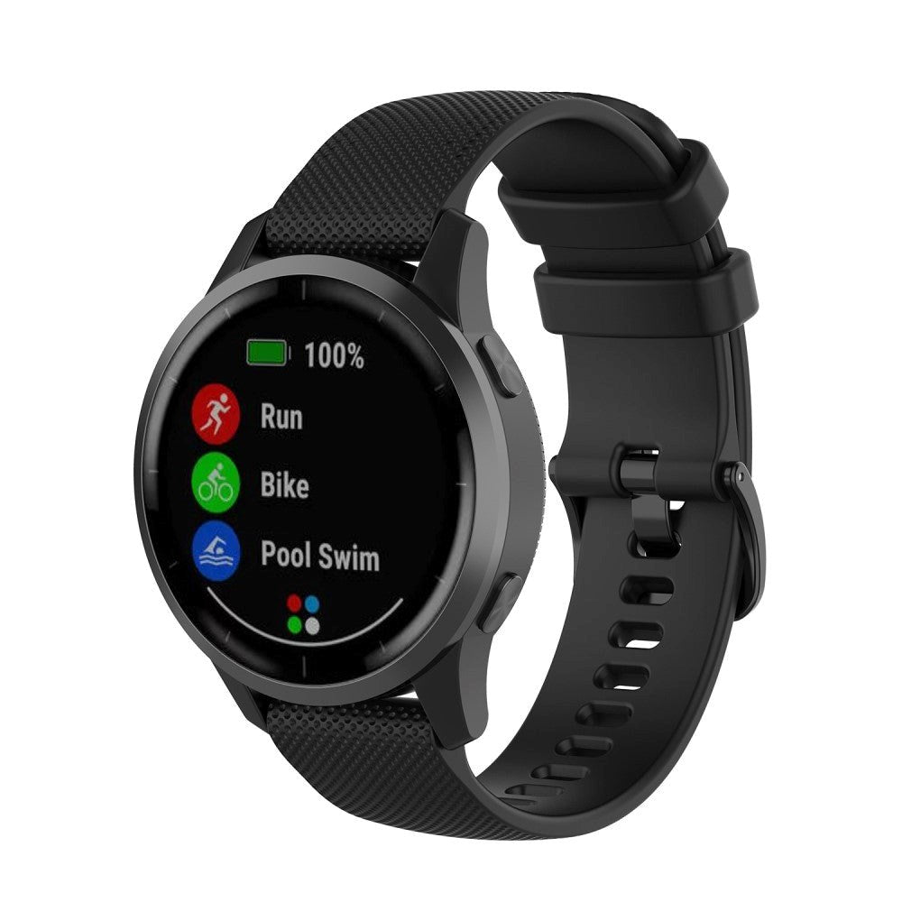 Smartwatch Silikon Reim (22mm) Riflet - Svart