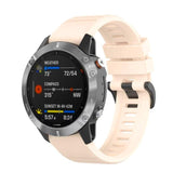 Universal Garmin 22mm QuickFit Rutete Silikon Reim - Beige