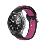 Universal Smartwatch To-Farget Silikon Reim (20mm) - Sort / Rosa