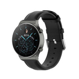 Universal Smartwatch Skinn Reim (22mm) - Matt Sort