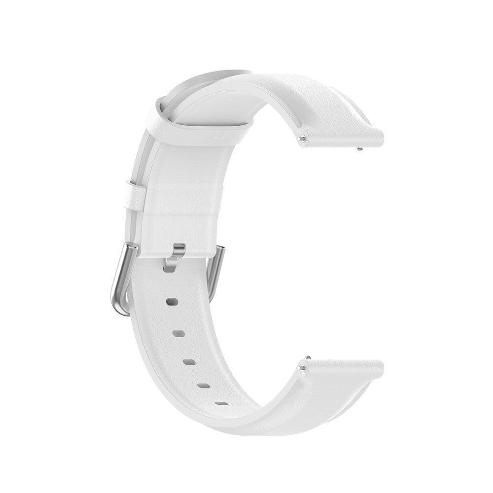 Universal Smartwatch Skinn Reim (22mm) - Matt Hvit