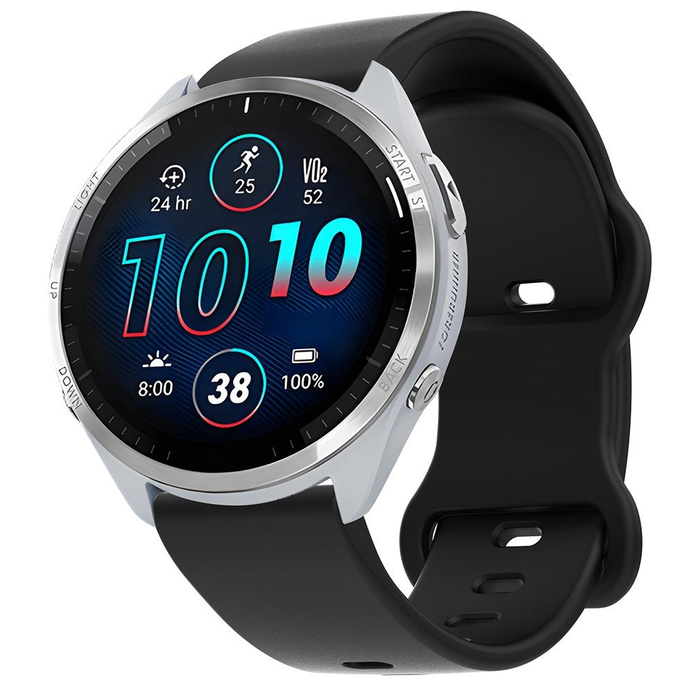 EIDERWOOD Universell Silikon Reim (18mm) – Svart