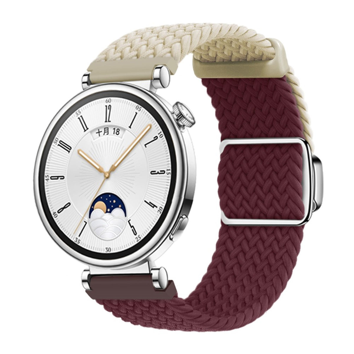 Universal 18mm EIDERWOOD Vevd Urrem - Beige / Rød