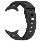 Samsung Galaxy Watch Ultra 47mm Watch Band Adjustable Silicone Wrist Strap - Black