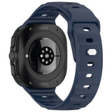 Samsung Galaxy Watch Ultra 47mm Watch Band Adjustable Silicone Wrist Strap - Midnight Blue