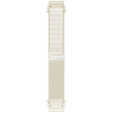 Universal Garmin 22mm QuickFit EIDERWOOD Nylon Remm - Hvit