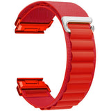 Universal Garmin 22mm QuickFit EIDERWOOD Nylon Remm - Rød