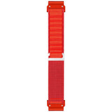 Universal Garmin 22mm QuickFit EIDERWOOD Nylon Remm - Rød