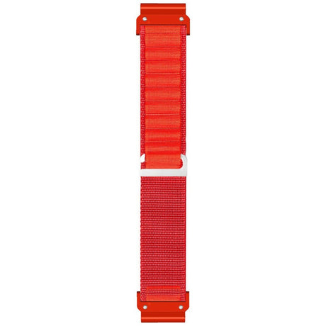 Universal Garmin 22mm QuickFit EIDERWOOD Nylon Remm - Rød