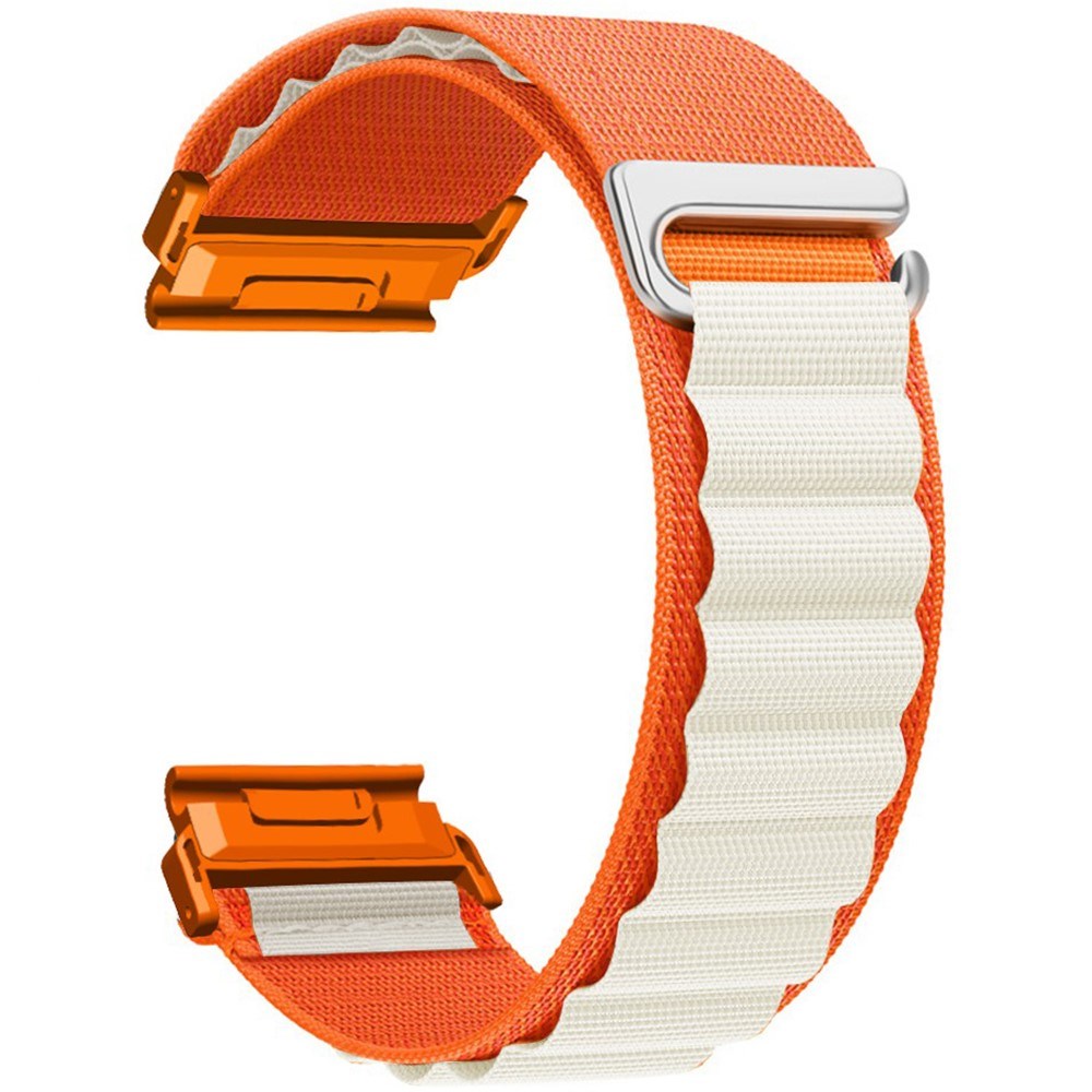Universal Garmin 26mm Nylon Remm - Oransje / Beige