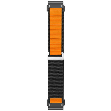 Universal Garmin 26mm Nylon Remm - Svart / Oransje