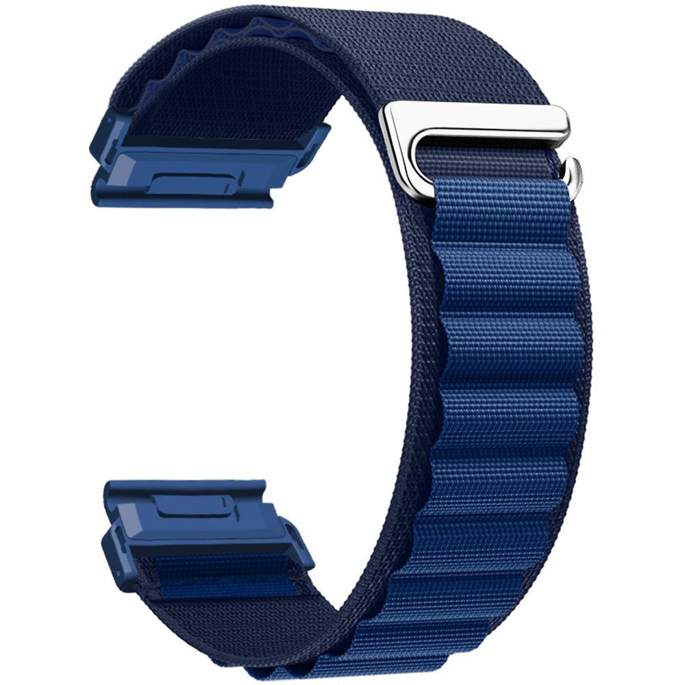 Universal Garmin 26mm Quick Release EIDERWOOD Nylon Remm - Blå