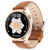 Garmin Lily 2 Active / Lily 2 EIDERWOOD Ekte Skinn Reim - Brun