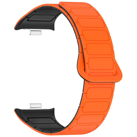 Xiaomi Redmi Watch 5 EIDERWOOD Tofarget Silikonrem - Oransje / Svart