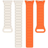 Xiaomi Redmi Watch 5 EIDERWOOD Tofarget Silikonrem - Oransje / Svart
