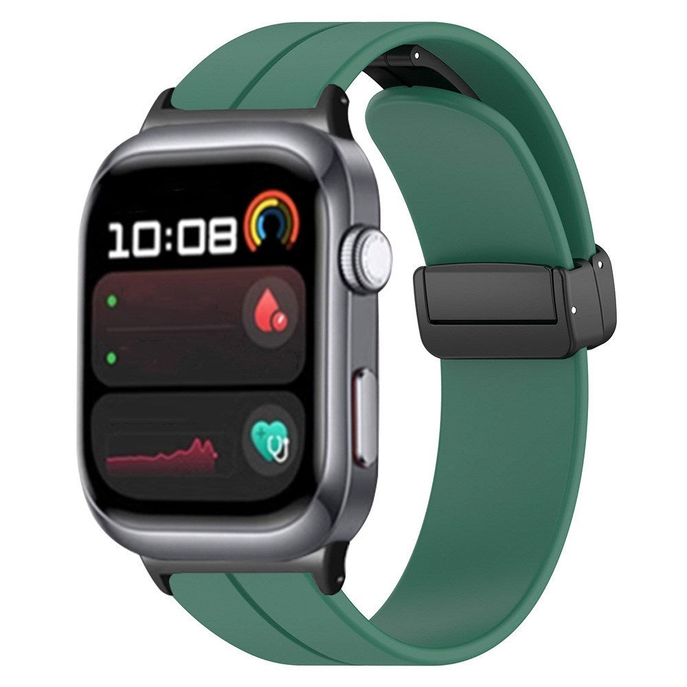 Huawei Watch D2 (48mm) EIDERWOOD Magnetisk Silikon Reim – Grønn